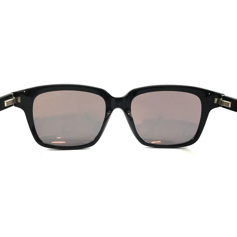 Robert Graham Sunglasses OTHELLO BLK Black Square Frames with Gray Mirror Lenses